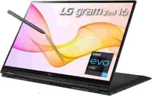 LG 2023 Gram 16" 2-in-1 Ultralight Laptop