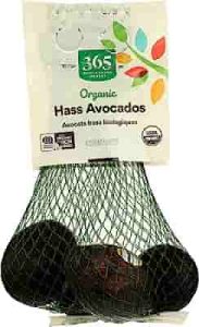 Avocado Hass Bag Organic, 4 Count