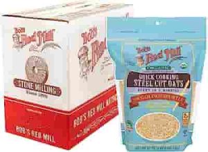 Bob's Red Mill Organic Quick Cooking Steel Cut Oats, 22-ounce