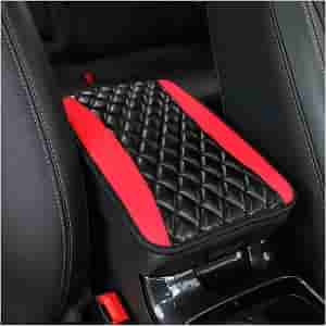 Car Center Console Cushion Pad, Universal Leather Waterproof Armrest Seat Box Cover Protector,Comfortable Car Decor Accessories Fit for Most Cars