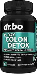 Colon Cleanser Detox for Weight Flush - 15 Day Intestinal Cleanse Pills & Probiotic - Fast Natural Laxative for Constipation Relief
