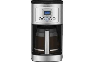 Cuisinart Coffee Maker, 14-Cup Glass Carafe, Fully Automatic for Brew Strength Control & 1-4 Cup Setting, Stainless Steel