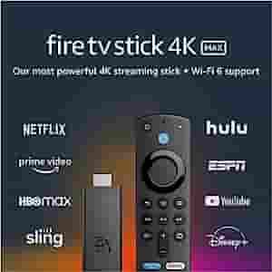 Fire TV Stick 4K Max streaming device, Wi-Fi 6, Alexa Voice Remote