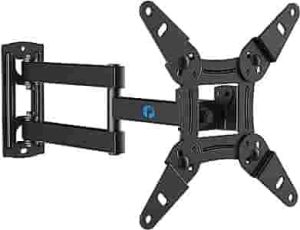 Full Motion TV Monitor Wall Mount Bracket Articulating Arms Swivels Tilts Extension Rotation for Most 13-42 Inch LED LCD Flat Curved Screen TVs & Monitors