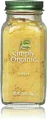 Simply Organic Ground Ginger Root, 1.64 Ounce, Non ETO, Non Irradiated, Non GMO, Complements Both Sweet