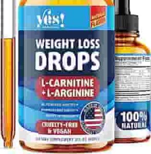 Weight Loss Drops - Natural Metabolism Booster & Appetite Suppressant - Made in USA